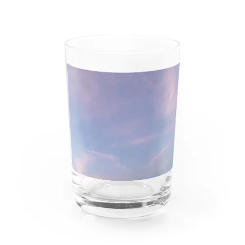 八月の夕焼け Water Glass