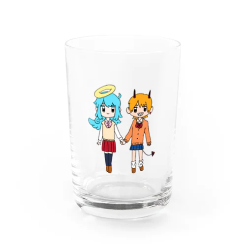 でもえん！（なかよし） Water Glass