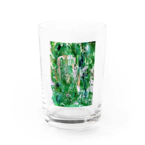 メロンクリームソーダ Water Glass