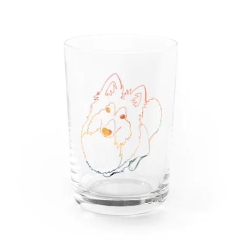 【サンプル】オーダーうちの子グッズ Water Glass