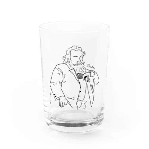 Brahms Water Glass