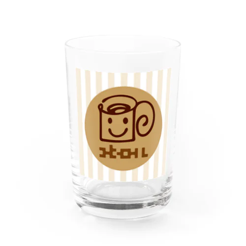 コーヒーロール君 tatejima Water Glass