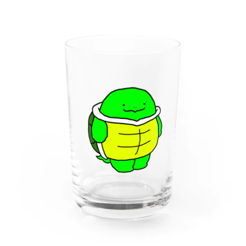 みどりのかめさん Water Glass