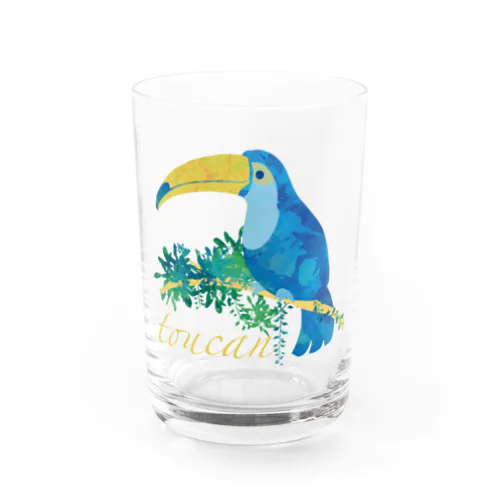 オオハシさん Water Glass