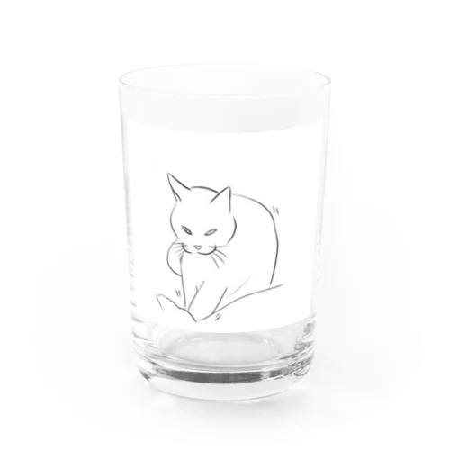 毛布もみもみネッコ Water Glass