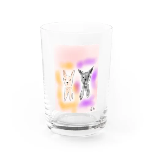 姉妹犬 Water Glass