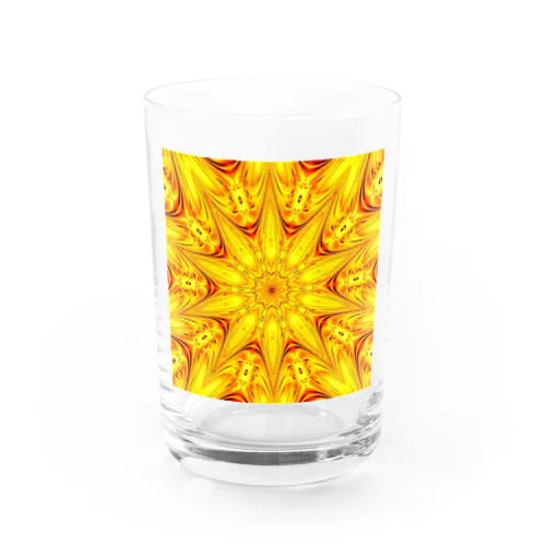 Sunflower Water Glass