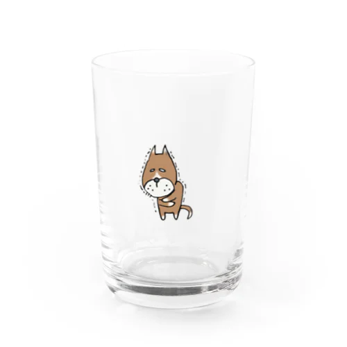 震えるらいぞう Water Glass