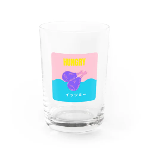 HUNGRY Water Glass