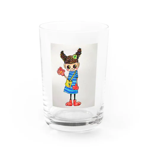 ピョコ娘 Water Glass