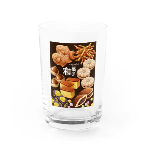  和菓子 Water Glass