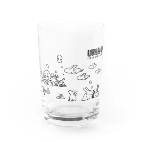 うみのなかまたち Water Glass