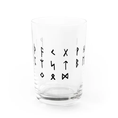 ルーン文字 Water Glass