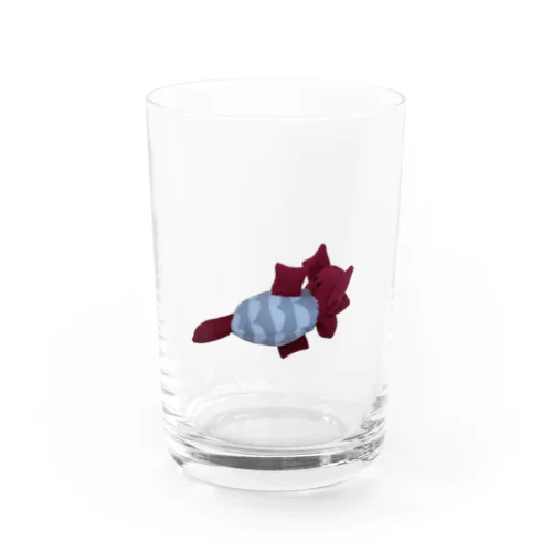 手縫いのお魚さん Water Glass