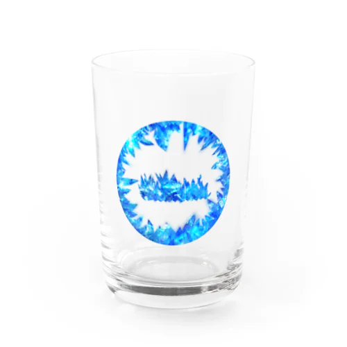 リアル風ブルークリスタルの洞窟 Water Glass