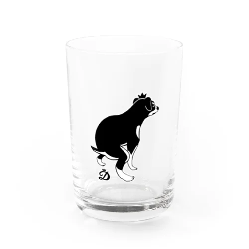 がんばる犬 Water Glass