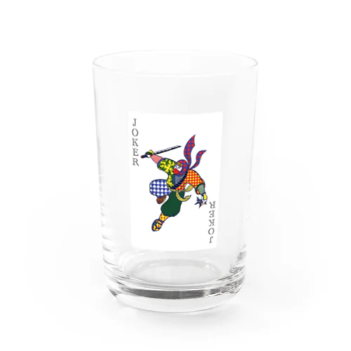 浮世絵トランプ/ジョーカー Water Glass