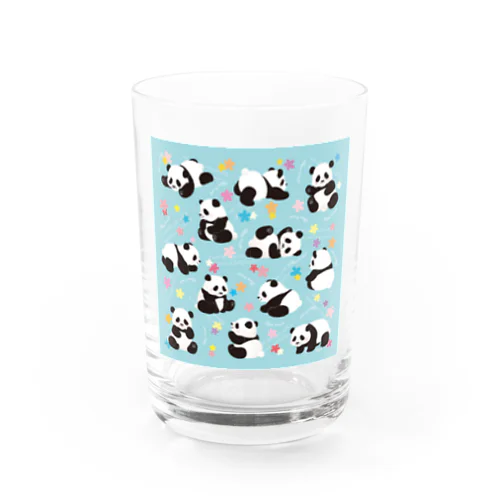 いろいろパンダくん Water Glass