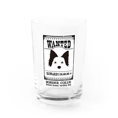 Wab2-0807ボーダーコリー Water Glass