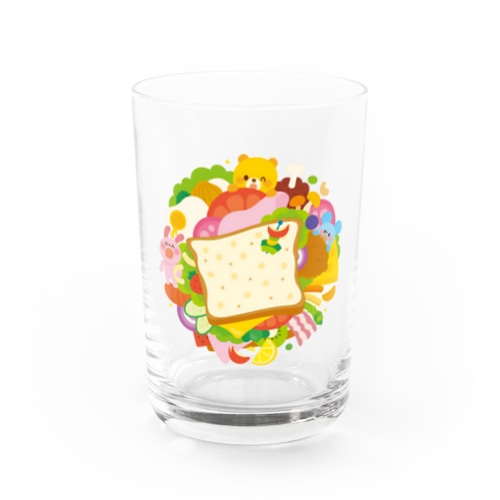 サンドイッチ Water Glass