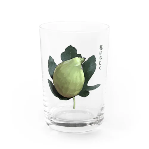花いちじく_220809 Water Glass