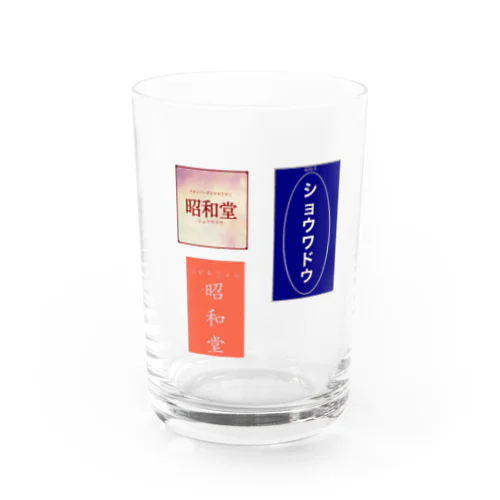 昭和堂×3 Water Glass