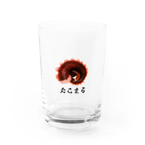 たこまる リアル５ｇタコグッズ Water Glass