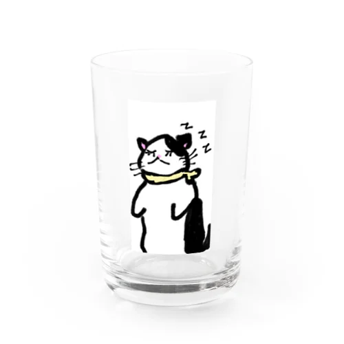 ねむいねこ Water Glass