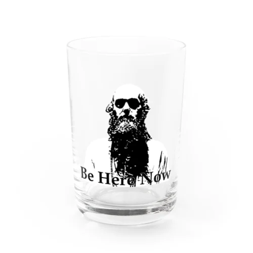 Be Here Now Water Glass