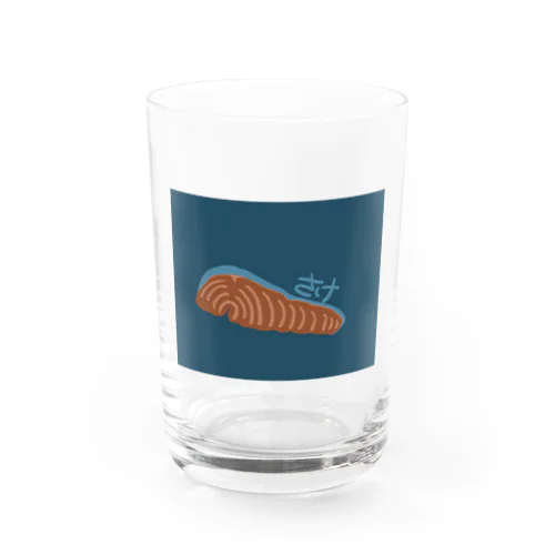 さけTシャツ Water Glass