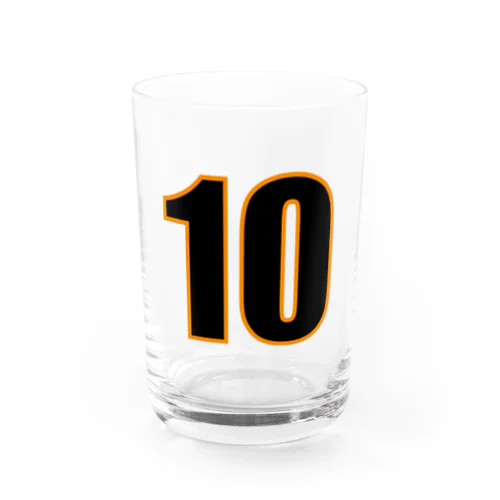 背番号10 Water Glass