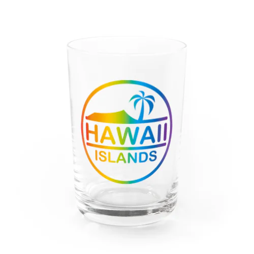 HAWAII ISLANDS Water Glass