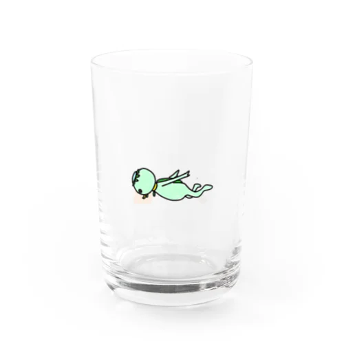 カッパ素潜り Water Glass