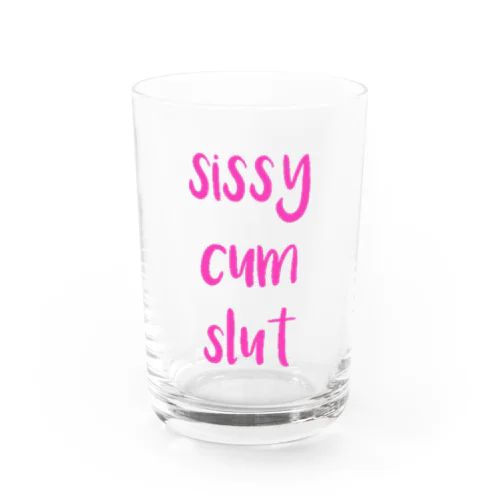 sissy cum slutシリーズ Water Glass