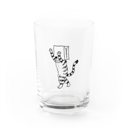 ふくろねこ（ねこかもいぬかも） Water Glass