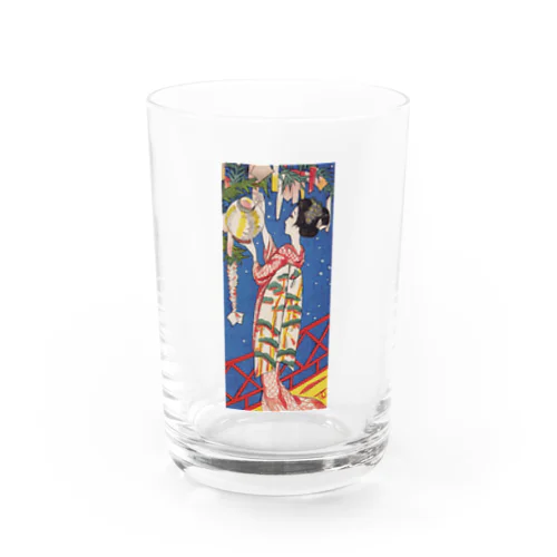 竹久夢二_＜星合＞婦人グラフ挿絵 Water Glass