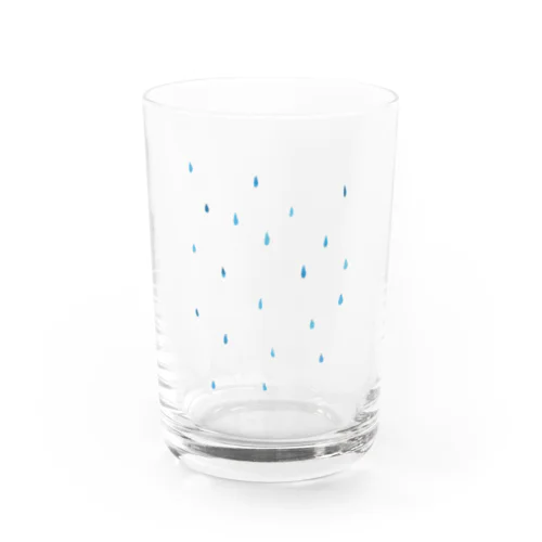 あめふりのしずく Water Glass