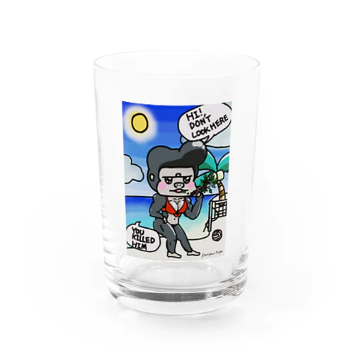 目を合わせてはいけないゴリラ Water Glass