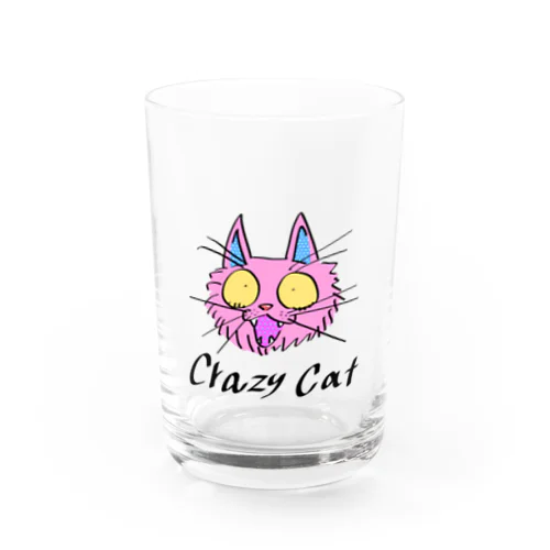 crazy cat グラス
