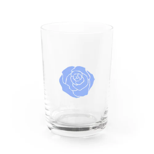 ブルーローズ Water Glass