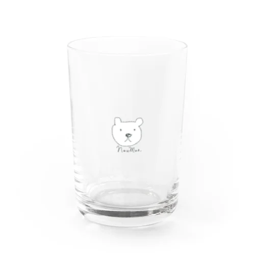 くま Water Glass