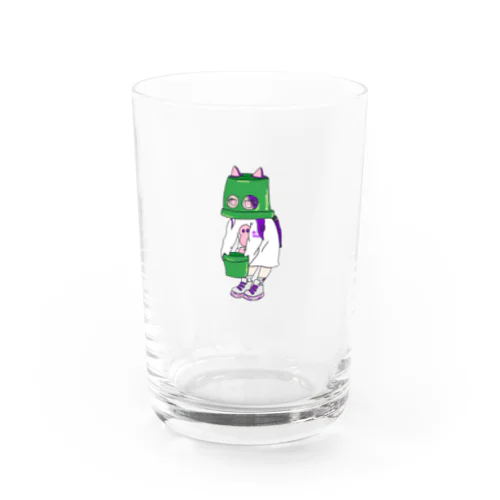 ばけねこ Water Glass