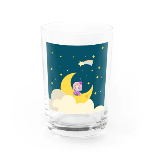 夜空のしらんちゃん Water Glass