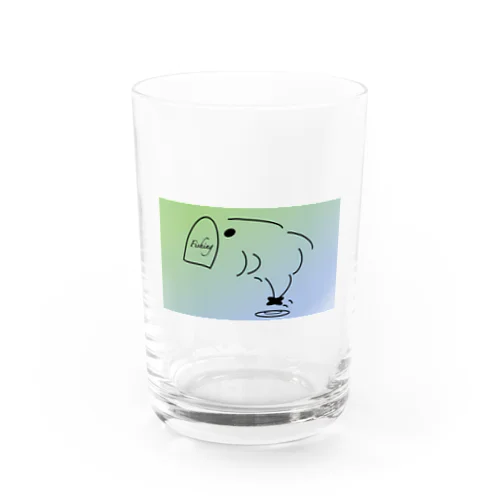 fisherman Water Glass