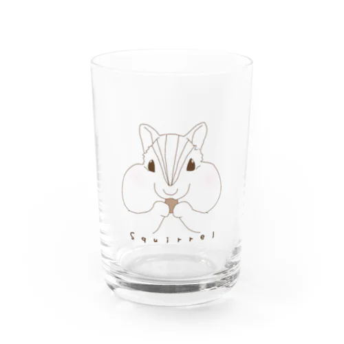 リスくん Water Glass