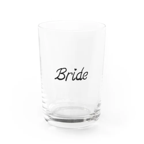 結婚報告　Bride(妻、嫁) Water Glass