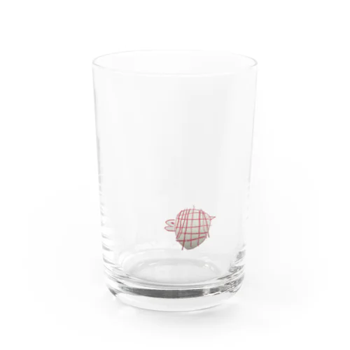 赤いカメ Water Glass