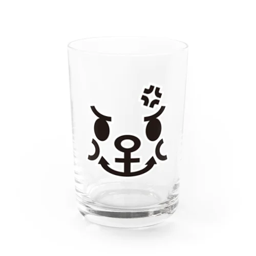 怒りのイカリ Water Glass