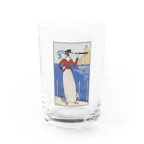 ジョルジュ・バルビエ “Costume de Yacht” Water Glass