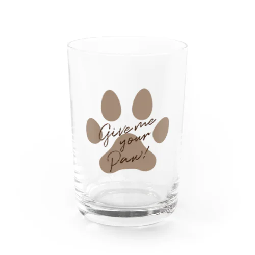 Give me your Paw! 肉球シリーズ Water Glass